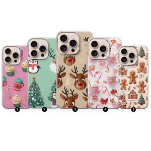 Christmas phone case for iPhone 16 pro, 15, 14, 13, 12, 11, Samsung 24fe, s23, s22, s21, a16, a15, Google Pixel 9 Pro XL