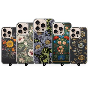 Wildflowers phone case for iPhone 16 pro, 15, 14, 13, 12, 11, Samsung 24fe, s23, s22, s21, a16, a15, Google Pixel 9 Pro XL