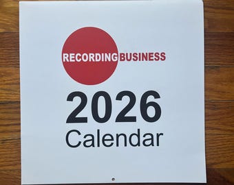 Recording Business 2026 Calendar – Music Industry Events, National Holidays