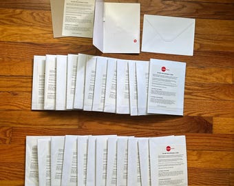 Blank DIY Recordable Greeting Cards - 25-Pack (Record Voice Message, Music, or any 30 second Audio) Envelope Included