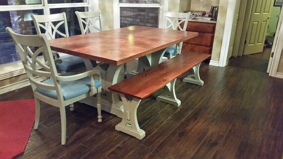 Custom Farmhouse Table Custom Farmhouse Table
