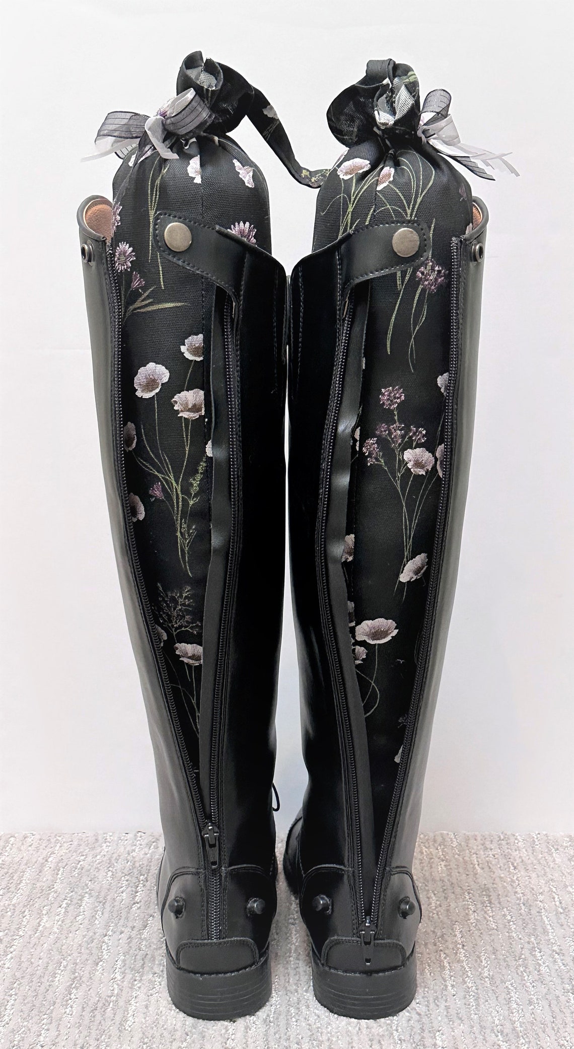 Floating Flowers RIDING Boot Trees - Etsy