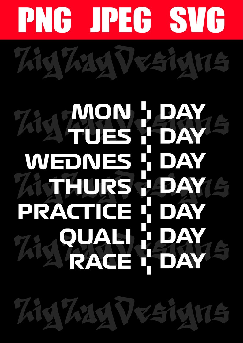 Race Week, SVG, PNG, JPEG. Instant Digital Download. - Etsy