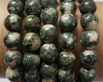 5 x STONEHENGE Preseli Bluestone Power Bead Bracelets