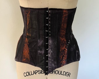 hand painted corset