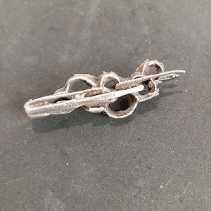 vintage silver brooch