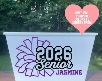 Senior Cheerleading, Prezenty dla drużyny cheerleaderek, Kosze prezentowe, Kosze prezentowe dla seniorów, Prezenty dla drużyny, Prezent spersonalizowany, Drużyna cheerleaderek, Prezent dla seniora, Wieczór dla seniorów,