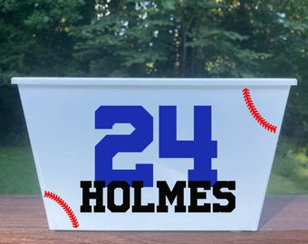 Baseball Gift Basket, Senior Gift Basket, 2025 Senior, Baseball Senior, Personalized Gift Basket, Personalized Baseball Gift, Baseball Team