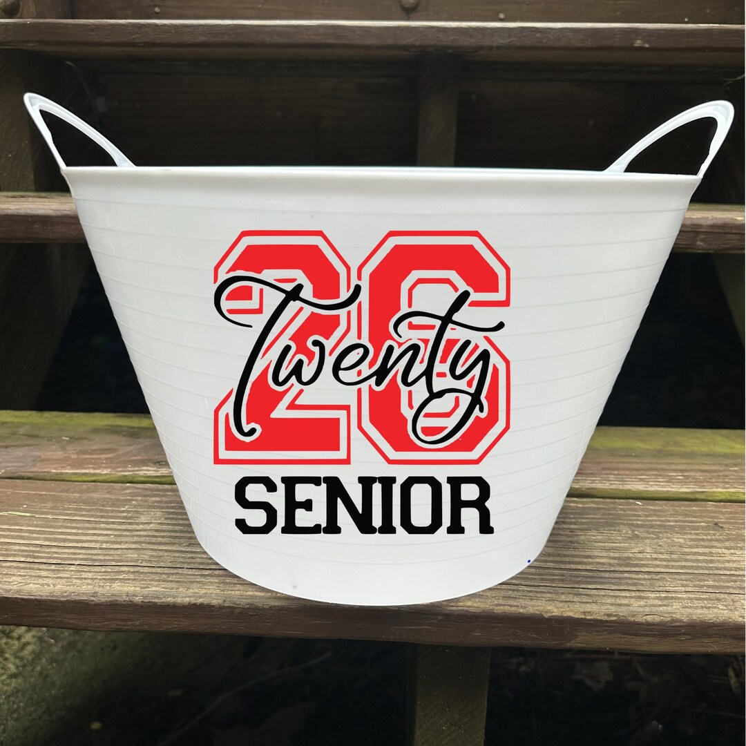 Senior Class of 2026 Bucket | Graduation Gift | Senior Night Decor ...