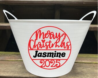 Christmas 2025 Pink Christmas Pink Christmas Decorations, Merry Christmas, Christmas Gift Basket, Gift Basket, Personalized Gift Basket