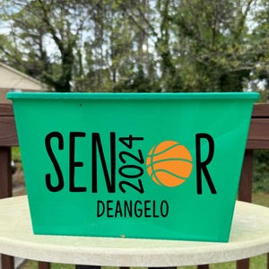 Basketball Gift Basket, Senior Gift Basket, 2025 Senior, Basketball Senior, Personalized Gift Basket, Personalized Basketball Gift, Gifts