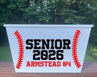 Baseball Gift Basket, Senior Gift Basket, 2025 Senior, Baseball Senior, Personalized Gift Basket, Personalized Baseball Gift, Baseball Team