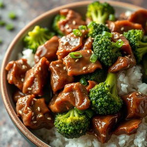 Beef and Broccoli Stir Fry Recipe Printable | Easy Takeout-Inspired Dinner | Instant Download  Recipe Card