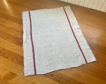 Small Piece of Antique European Grain Sack