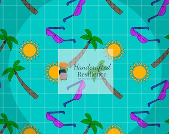 Summer Days Seamless Pattern File
