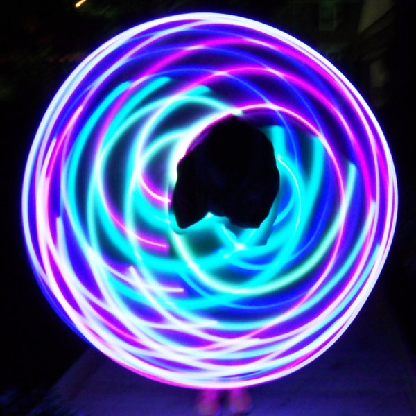 Mermaid Melt LED Hula Hoop [Pink, Cyan, Purple]