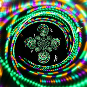 HYPNOTIC Custom LED Hula Hoop - Handmade in Colorado - Durable, Rechargeable, & Collapsible [Green, Purple, Pink, Marigold]