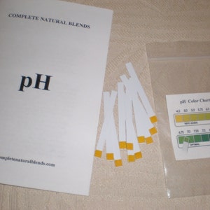 pH-DIAGNOSTISK TESTREMSOR - sur alkalisk testning - informationshäfte