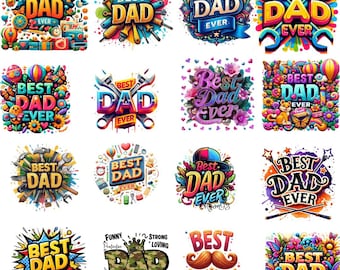 Dad Ever PNG, Father's Day Sublimation Design (Instant Download)