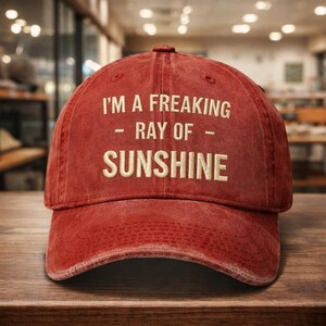 Ray of Sunshine Trucker Hats - Etsy display picture 1