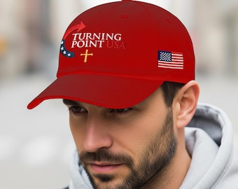 Gorra bordada con declaración política, gorras de béisbol bordadas Freedom, gorra de béisbol Turning Point USA, gorra bordada USA, gorra de apoyo