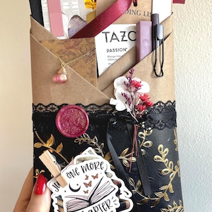 Themed Deluxe Blind Date with a Book Bundle - Curated Bookish Gift for Readers - Mystery, Fantasy, Historical Fiction, Romance -