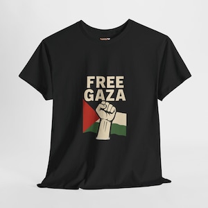 T-shirt Free Gaza, stand avec t-shirt graphique Palestine, chemise de protestation pour les droits humains, résister à l'oppression