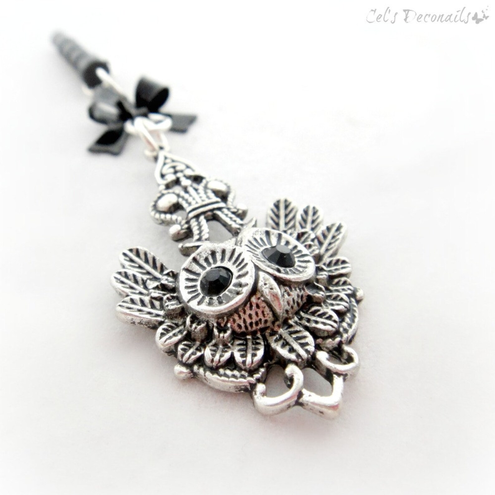 Owl Phone Plug Charm Iphone 5 Dust Plug Charm Mobile Phone Etsy