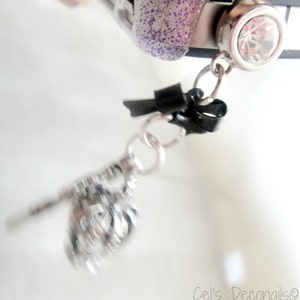 15 Pcs Dust Plug Charms With Lobster Clasps - Phone Jack Decor Accessories