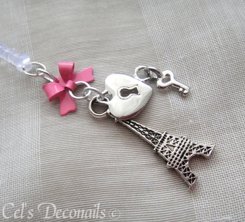 Paris Romance iPhone Dust Plug Charm Smartphone Earphone Jack Etsy