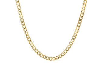 14k Cuban Link Chain - Etsy Australia