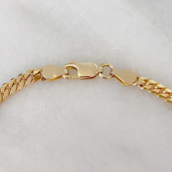 Diamond Cuban Link 14K Solid Gold Chain 