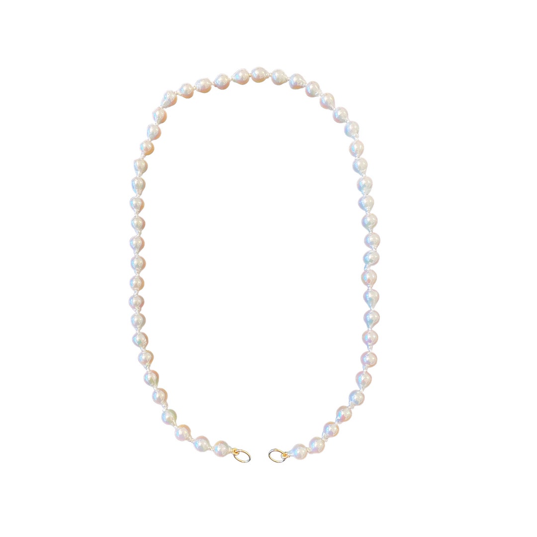 AA+ Perle D'acqua Dolce Barocche Bianche Da 11-12 Mm, Per - Foto 9