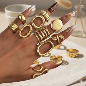 Bague Fantaisie Vintage Taille 50, Style Envoûtant Et Mystérieux
