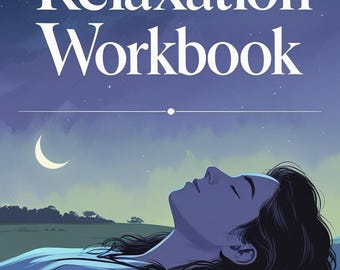 Sleep & Relaxation Workbook | Night Routine, Anxiety Relief (Printable)