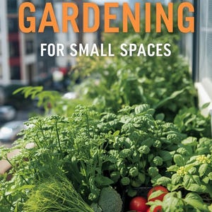 Urban Gardening Guide for Small Spaces | Grow Herbs, Vegetables Indoors (PDF Download)