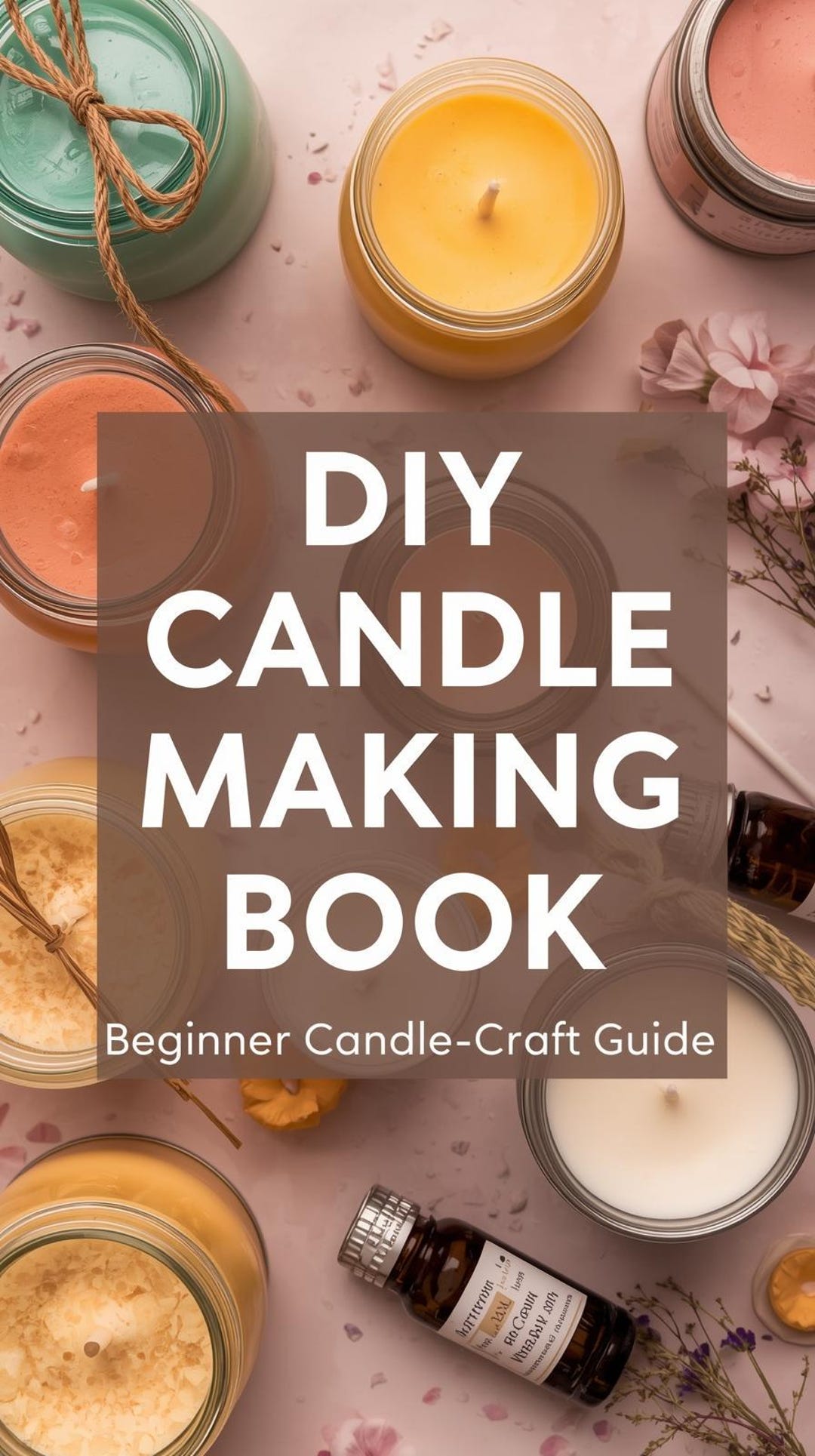 DIY Candle Making Book | Beginner Candle Craft Guide - Etsy