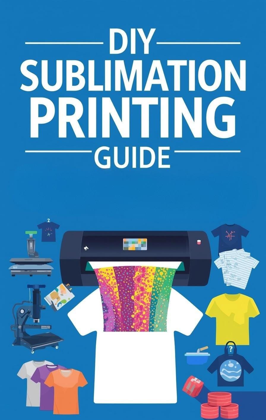 Sublimation Pdf Worksheet DIY Sublimation Printing Guide | Beginner Heat Press Tutorial (PDF ...