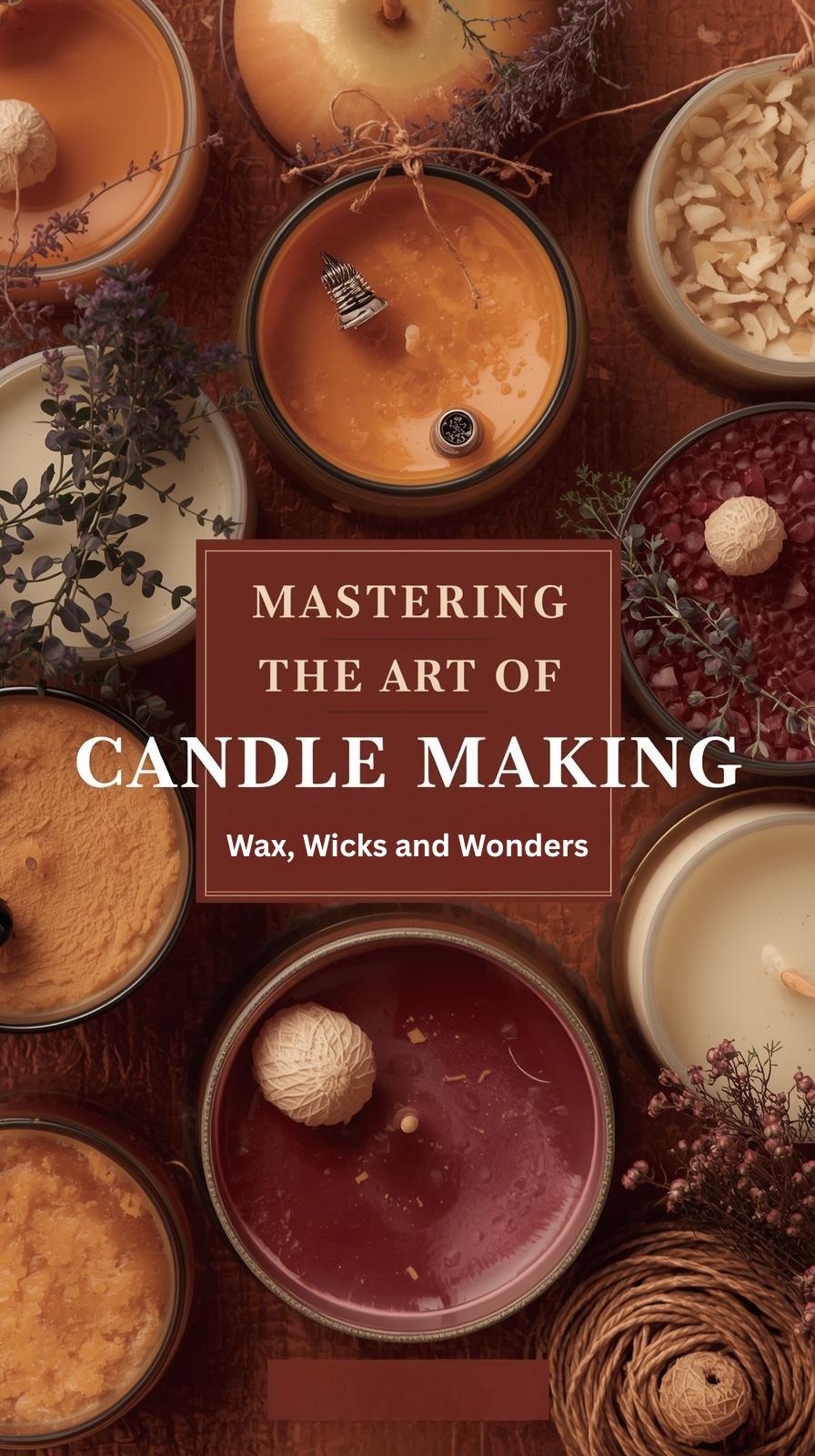 Mastering the Art of Candle Making Ebook PDF | Complete Candle Making ...