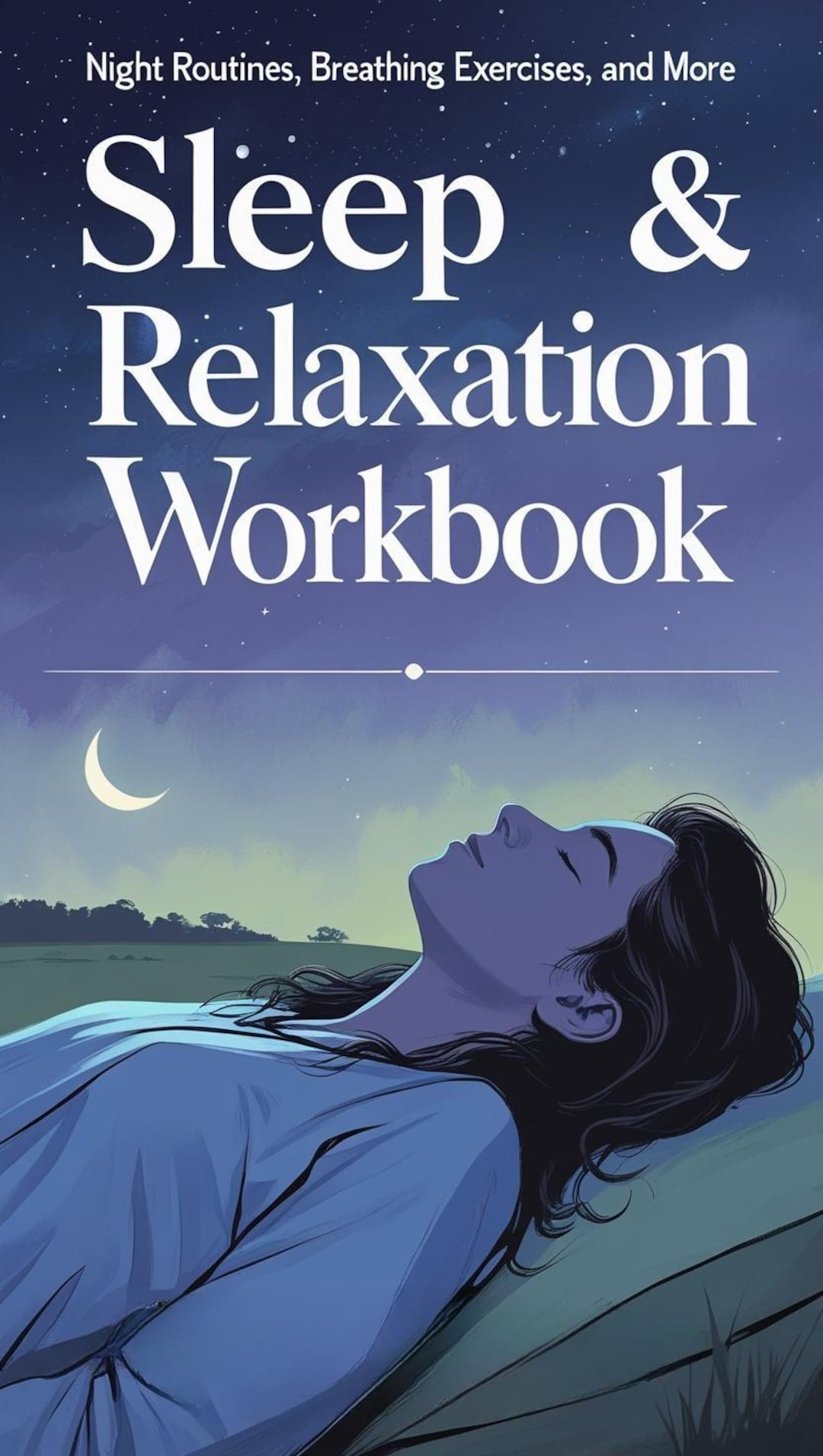 Sleep & Relaxation Workbook – Printable Night Routine, Breathing ...