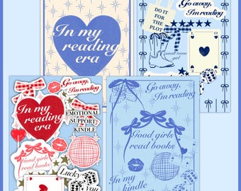 Paquete de encartes para Kindle de Bookish: diseños imprimibles (descarga digital)