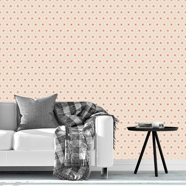 Terra Cotta Peel and Stick Wallpaper - Etsy