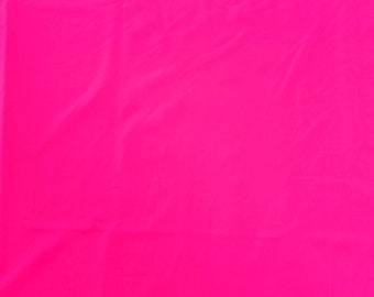 Solid Neon Pink 4 Way Stretch MATTE SWIM Knit Fabric