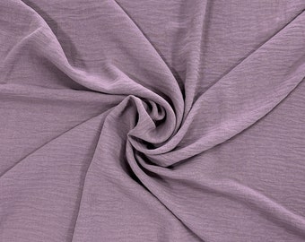 Solid Mauve Purple Air Flow Fabric