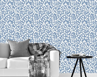 Textured Eucalyptus Baby BluePeel and Stick Wallpaper
