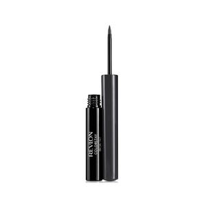 May include: A black Revlon Colorstay Brow Tint eyeliner with the applicator brush extended. The product is in a black bottle with white text. The eyeliner is designed for precise application.