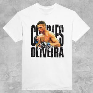 Charles Oliveira Shirt – Do Bronx UFC T-Shirt – Lightweight Champion Tee for Men – MMA Streetwear – Fightwear