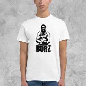 Khamzat BORZ T-Shirt | MMA Shirt | UFC Fighter Tee | Fightwear | Khamzat Chimaev Shirt | Borz T-Shirt | 6 Colors | Mma Gift