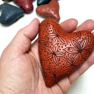 Polymer Clay Tutorial, Learn How To Make Hollow Heart Beads, Arcilla Polimérica, учебник по полимерной глине, tutoriel d'argile de polymère image 9