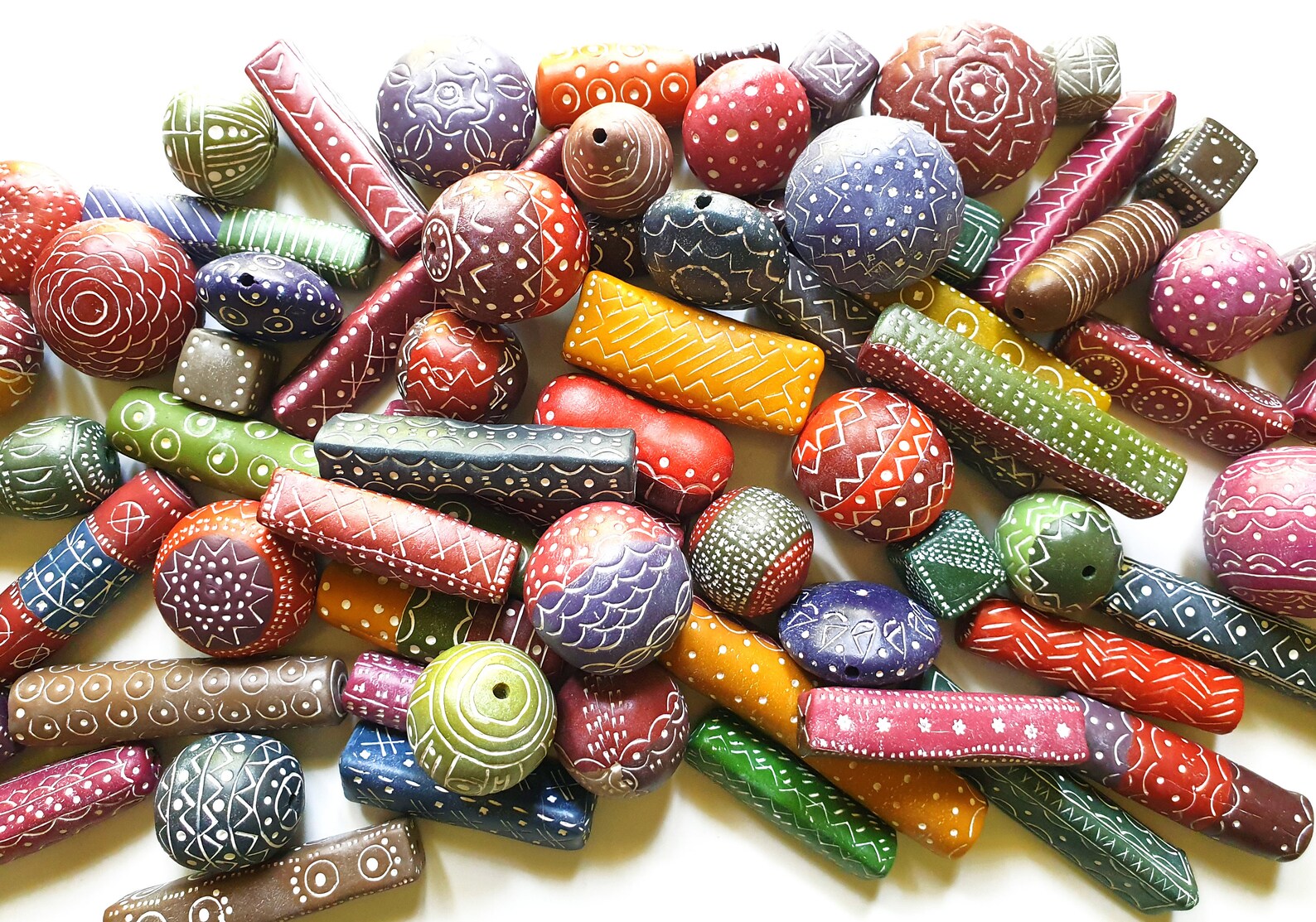 Hollow Beads Polymer Clay Tutorial Learn How To Make Beads In Various 
